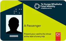 Total mobility card example