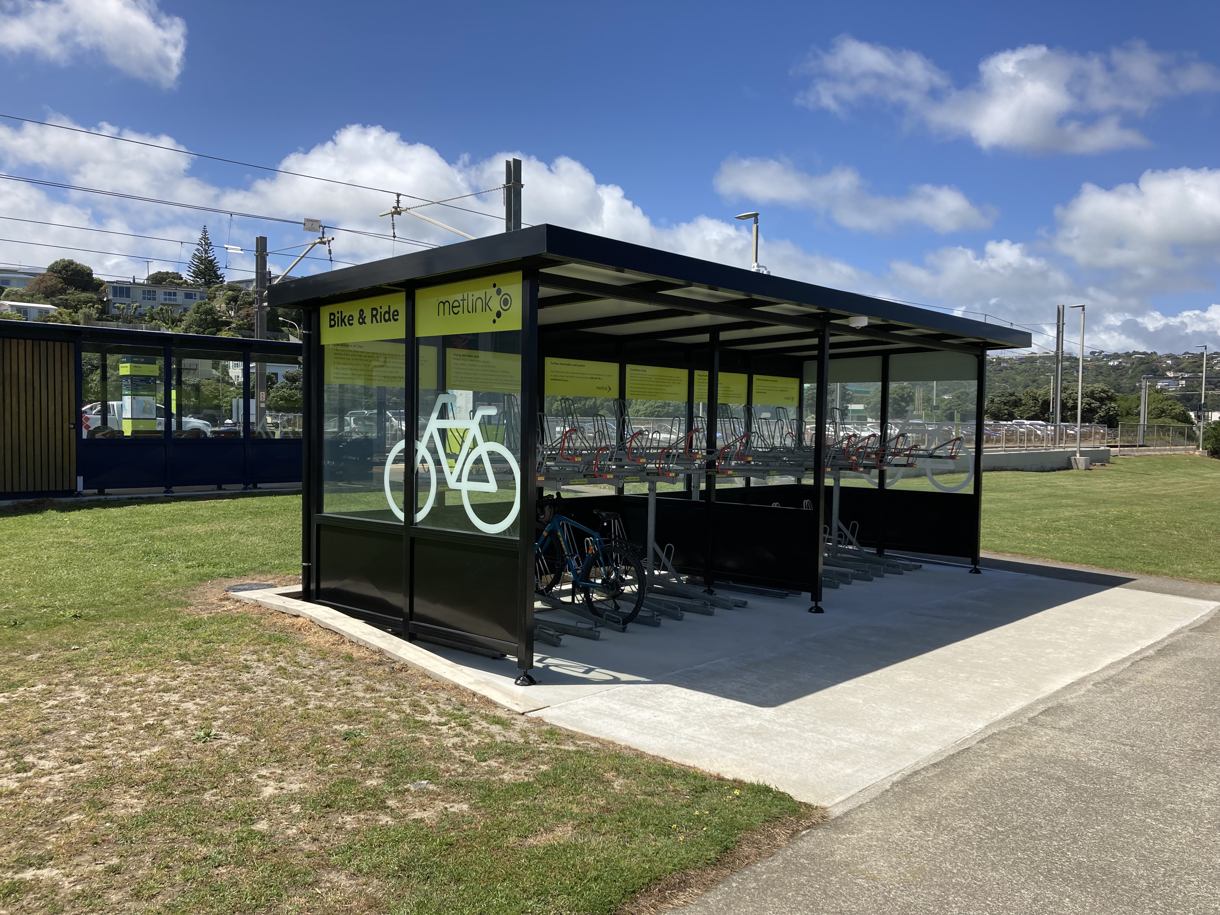 Masterton and Solway Bike Rack Installations » Metlink
