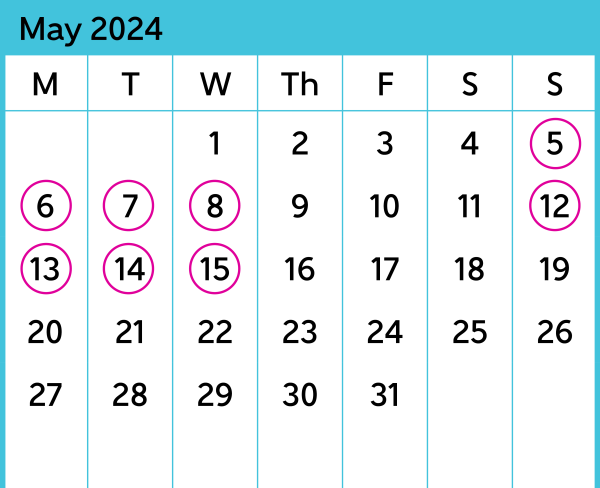 Johnsonville Bus Replacement Calendar