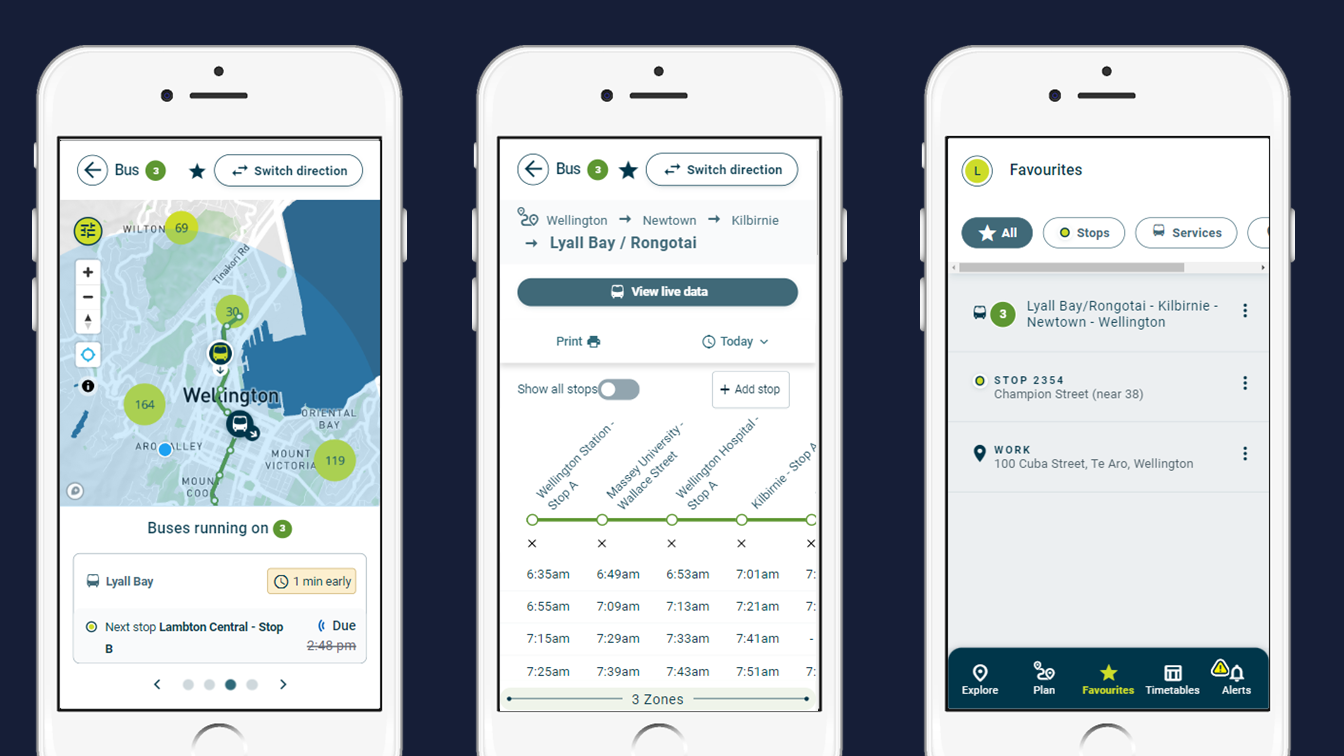 metlink journey planner app