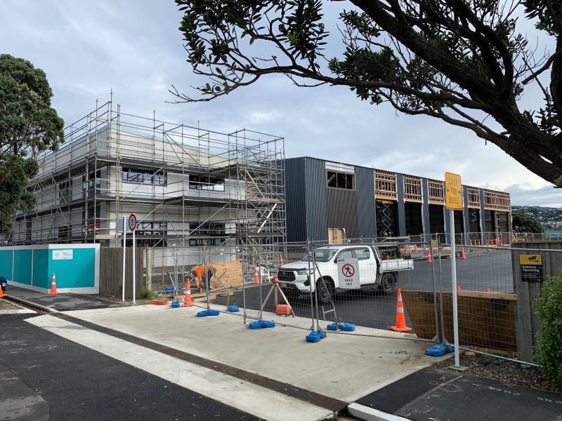 New Staff and Maintenance buildings