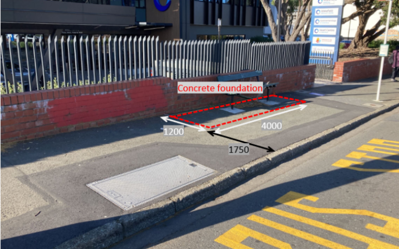 6121 concrete foundation