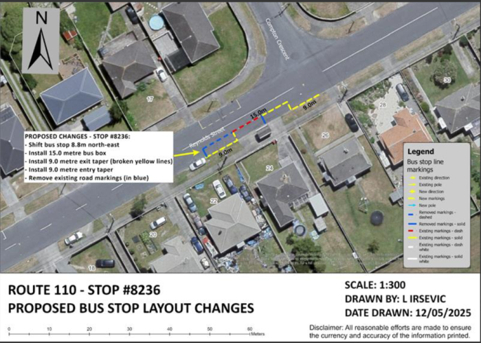 proposed changes map
