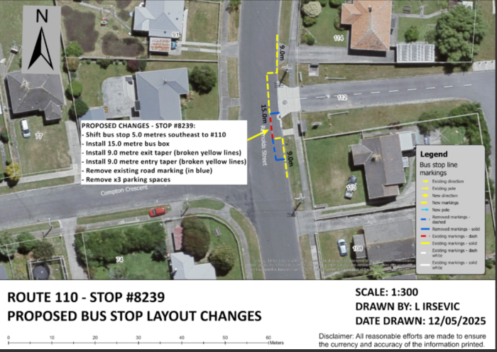 proposed changes map