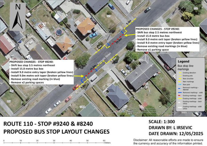 proposed changes map