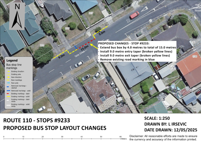 proposed changes map