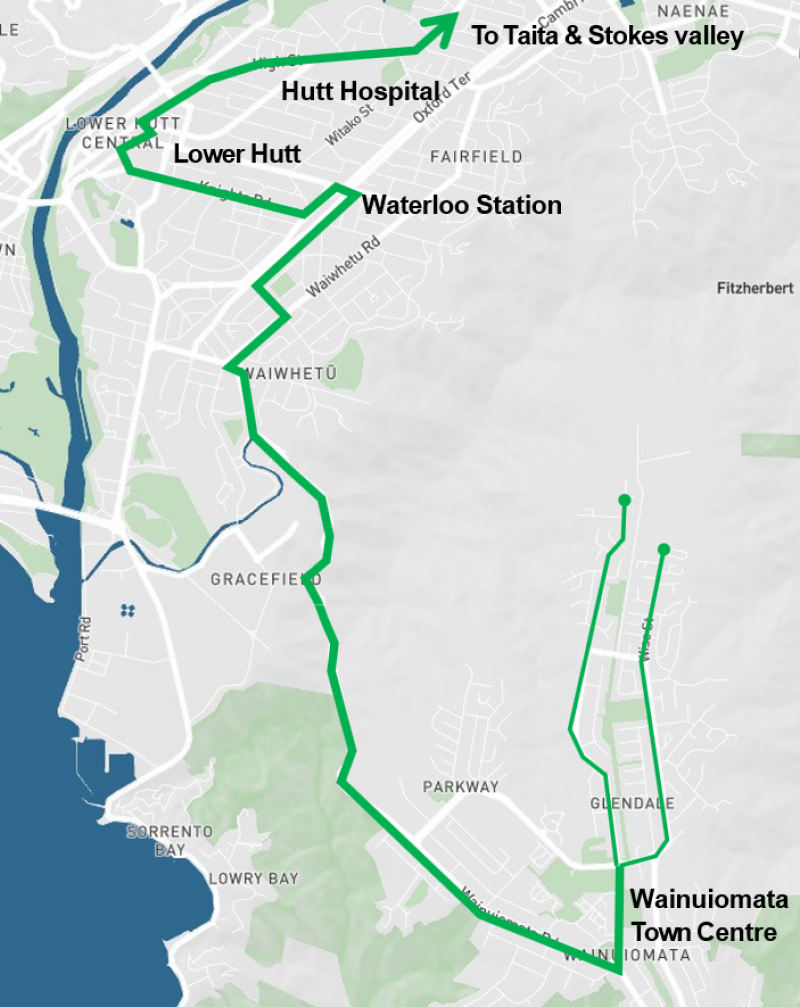 120 new route map