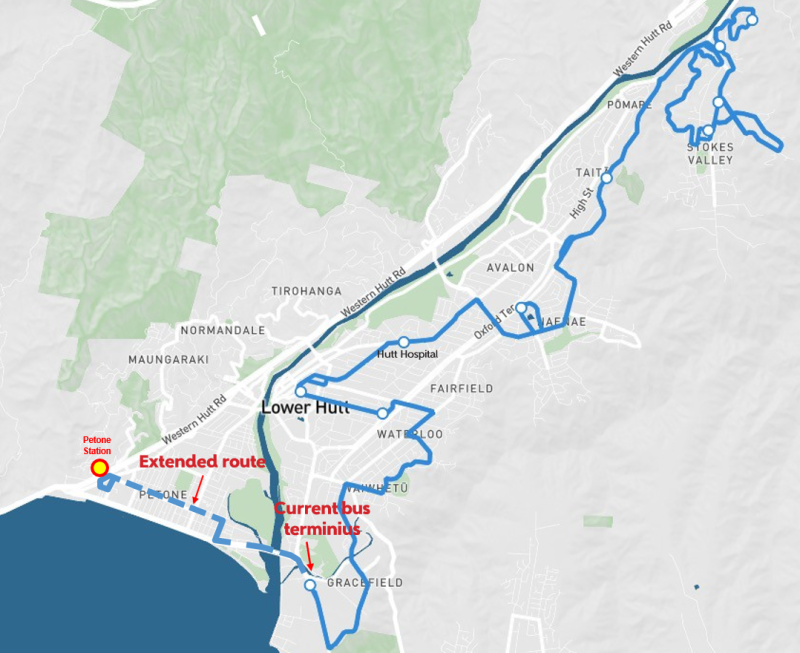 121 new route map