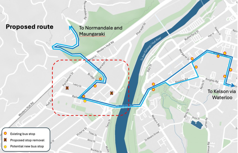 150 new route map