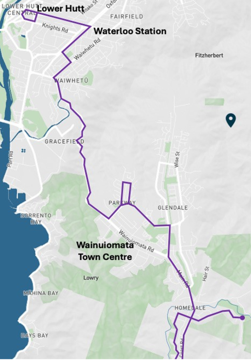 170 new route map
